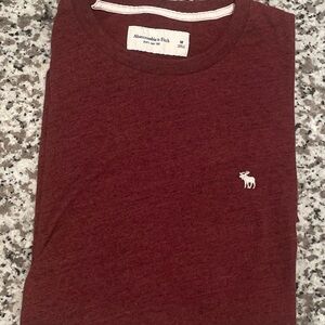 SOLD Abercrombie & Fitch Red Short Sleeve Tee
